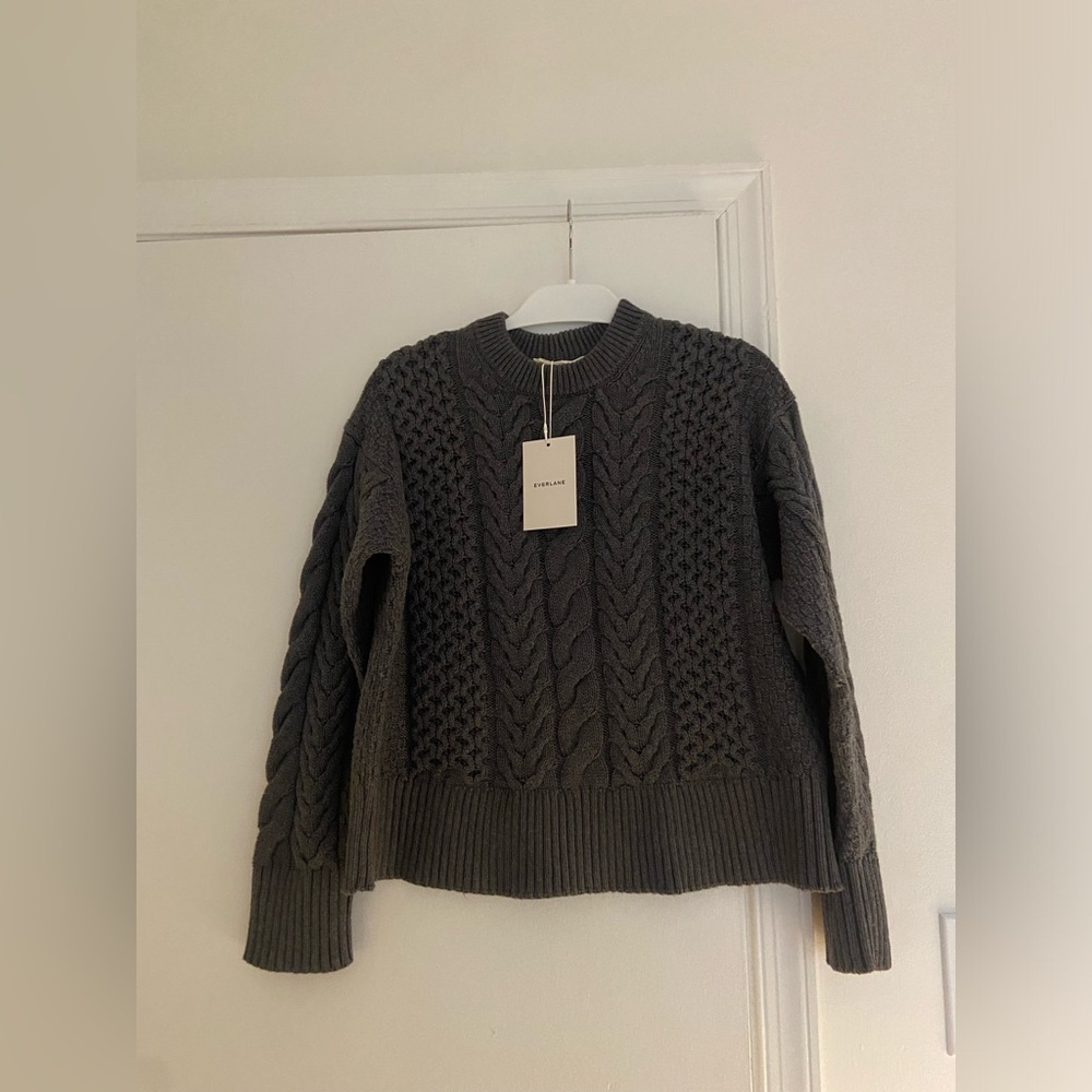 Everlane Cable Knit Sweater